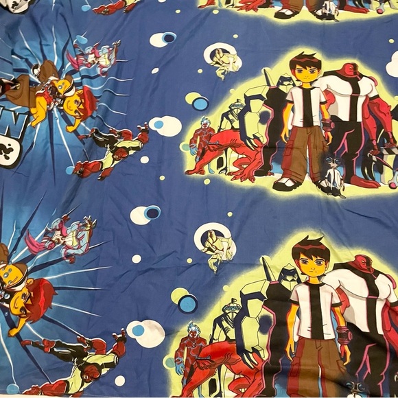 Ben 10 Full Flat Sheet JC Penney Bedding - Picture 2 of 15